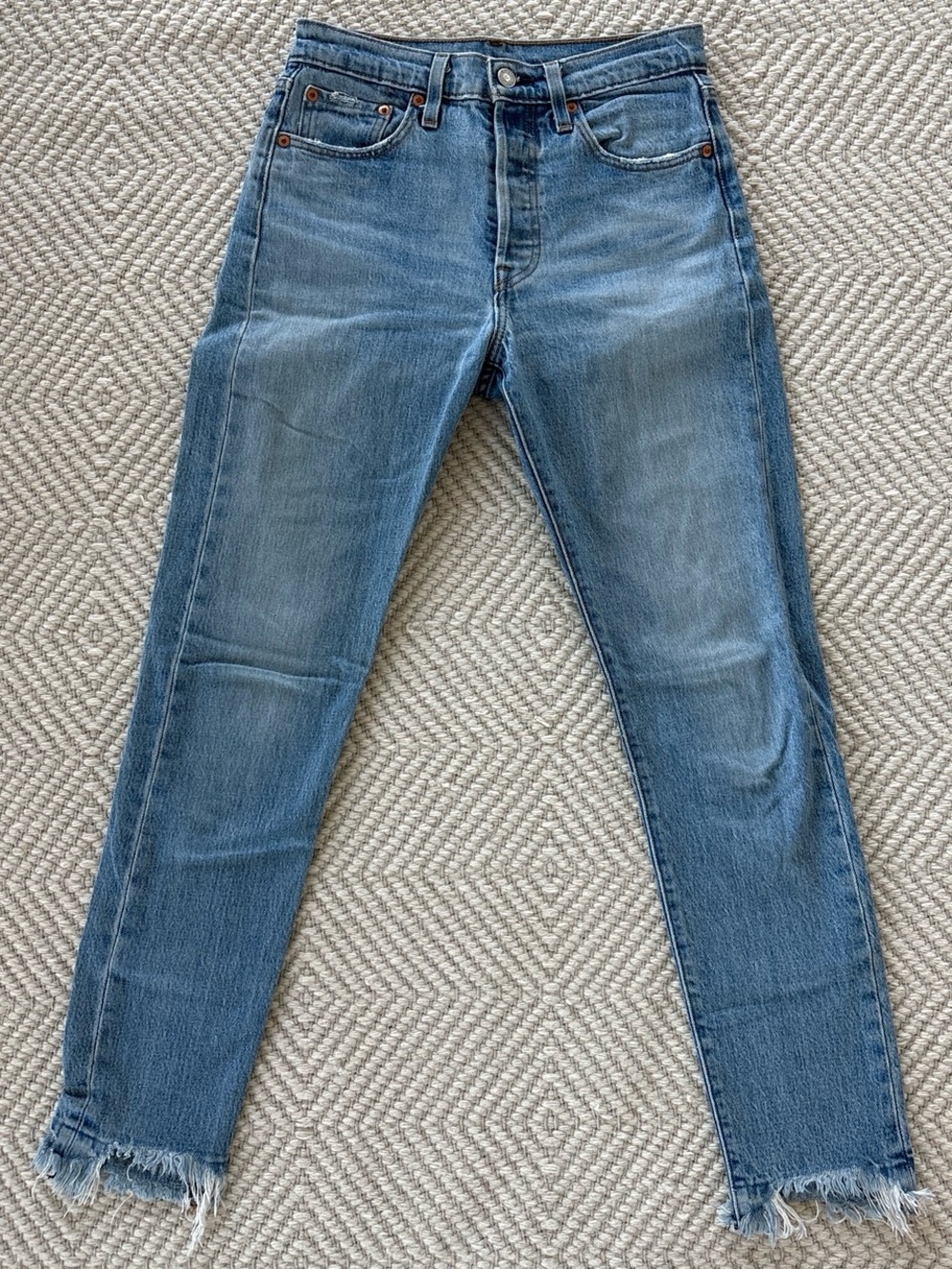 Levi's Light Blue Straight-Leg Women’s Jeans